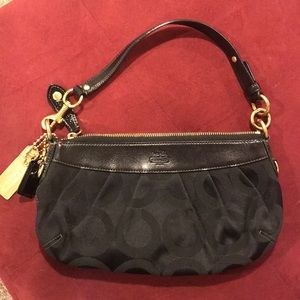 Black Coach handbag